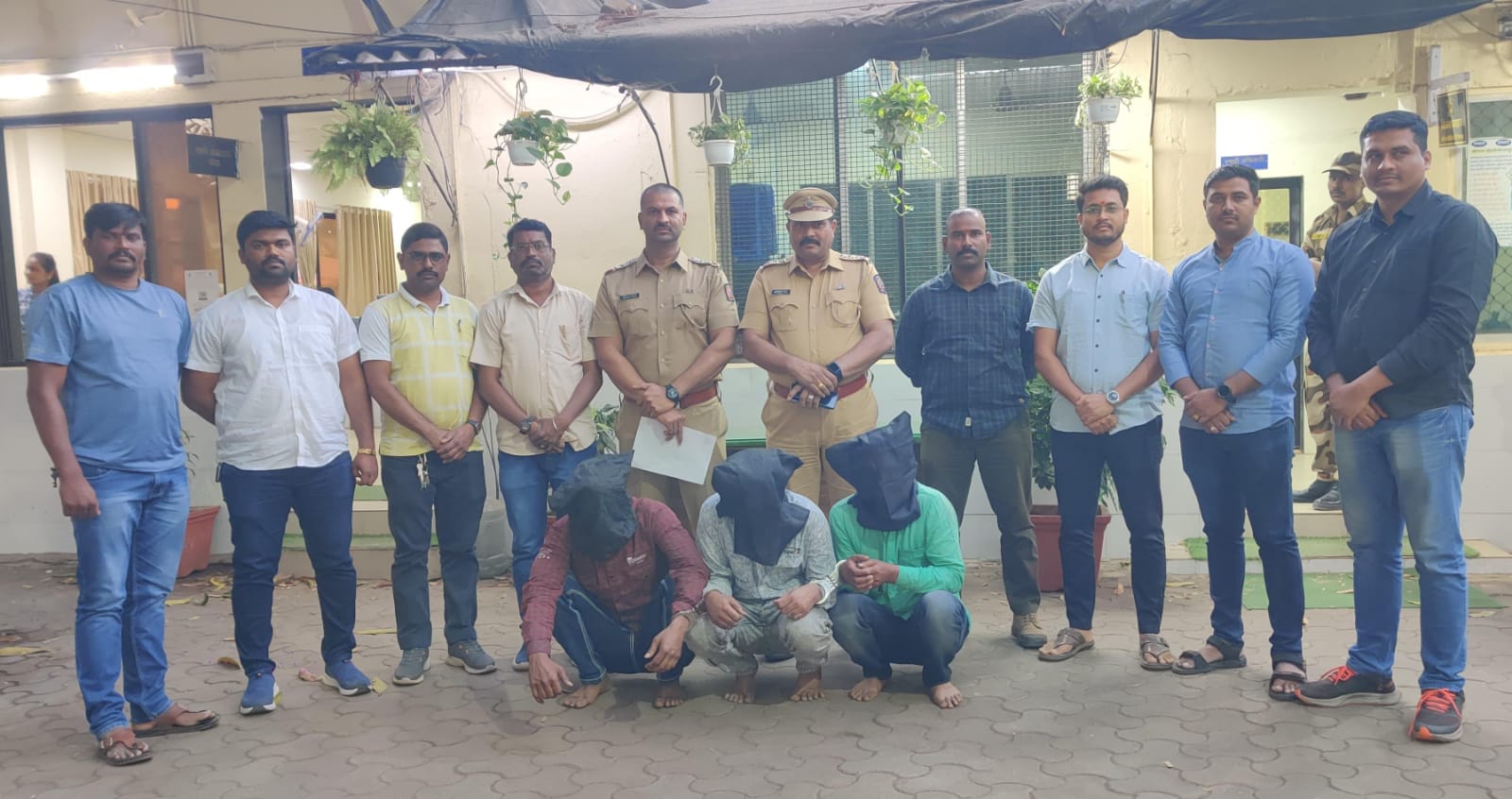 3 Chain Snatchers Ko Arrest Kiya MBVV Virar Police Ne Bhiwandi Se, 9 Chori Ke Mamle Ka Khilasa Hua
