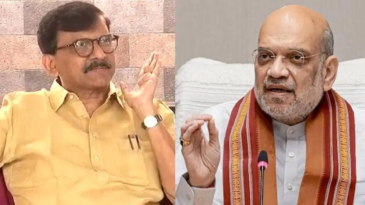 Sharam Aati Hai Mujhe Amit Shah Ko Desh Ka Home Minister Kehne Par, Shivsena UBT MP Sanjay Raut Ka Hallabol