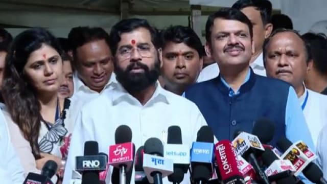 Cross Voting Ke Liye Openly Thanks Kar Rahe Hai CM Eknath Shinde