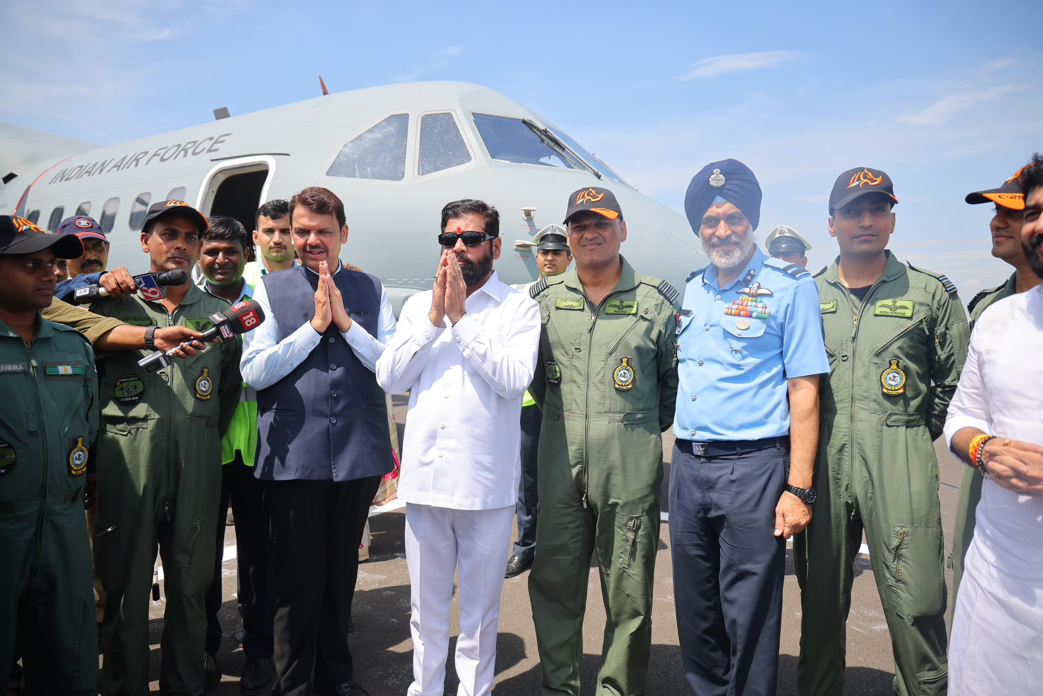 Navi Mumbai Airport Jald Shuru Hoga, Aaj IAF C-295 Aircraft Ki Trail Landing Hui