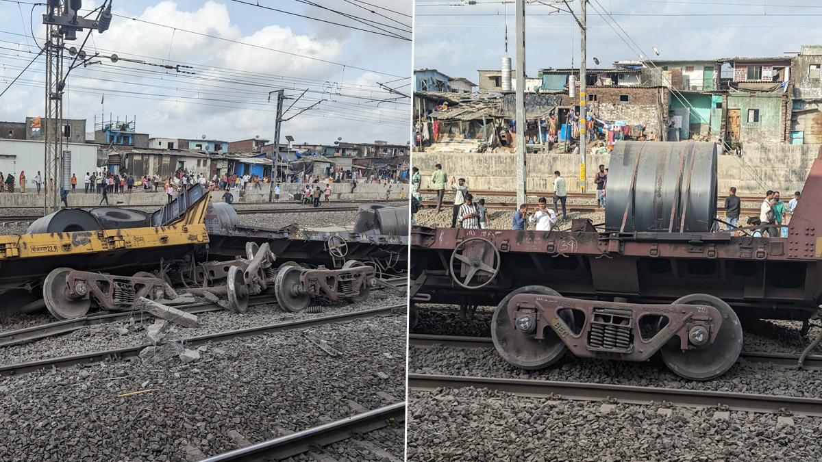 Dahanu Road Se Aaj Ki Trains Cancel Ki Gayi Bataya Western Railway Ne, Palghar Me Goods Train Palti Hone Ki Wajha Se