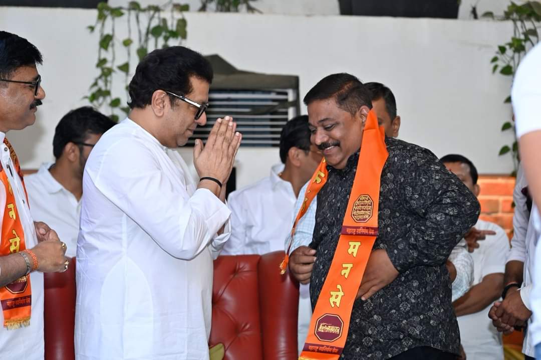 CM Eknath Shinde ko jhatka – Shivsena ke post holders, workers MNS me shamil hue at Thane Bhiwandi