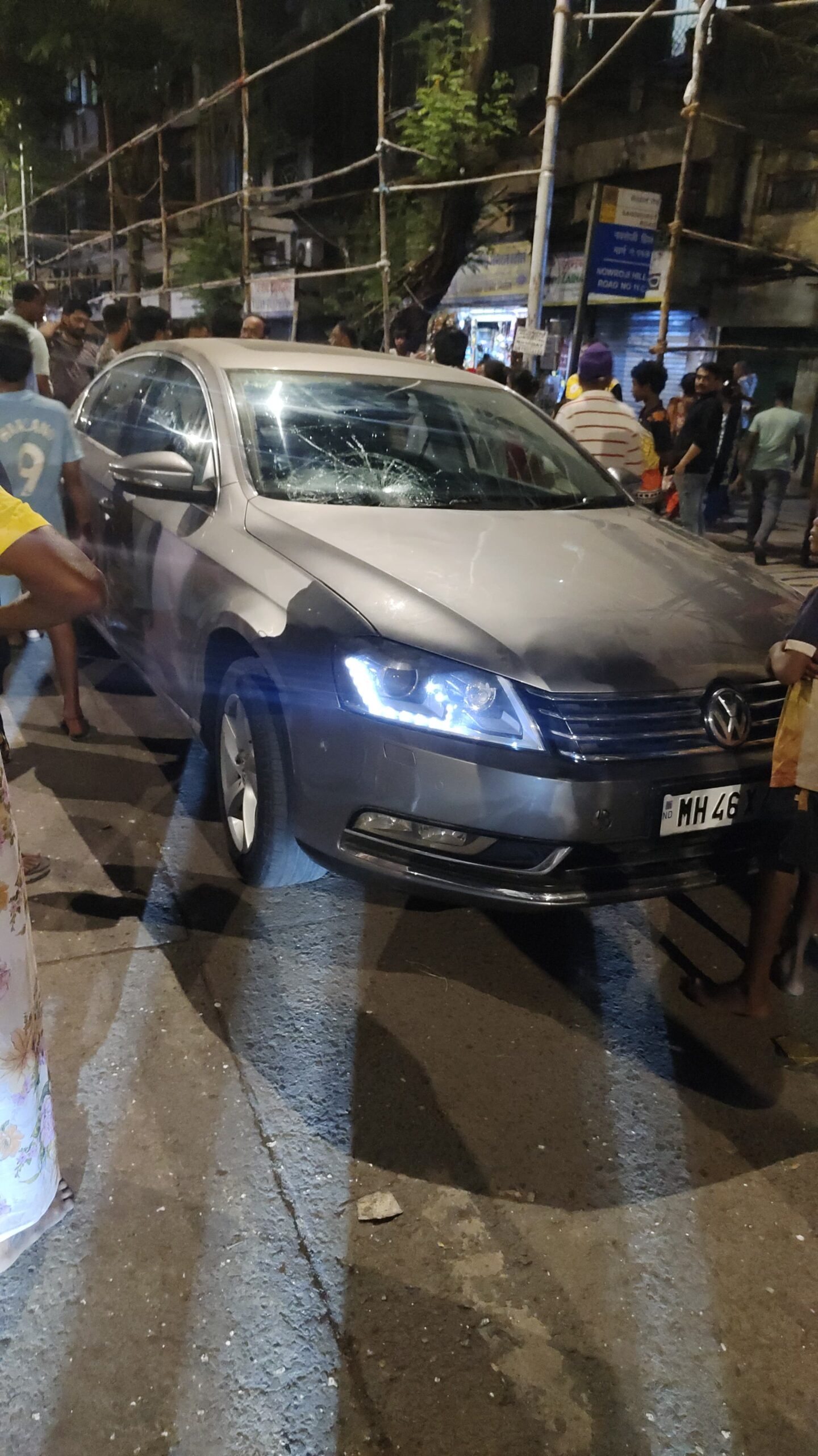 Car Hit Pedestrian opp  Sandhurst Road Station