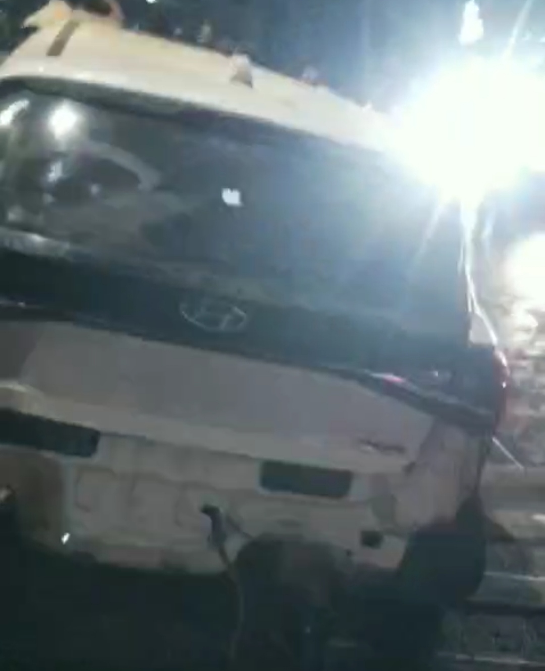 Accident At Lalbagh Flyover Bridge
