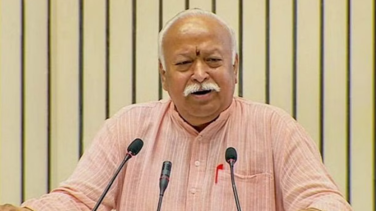RSS Cheif Mohan Bhagwat Ne Kaha Manipur 1 Saal Se Shanti Ki Raah Dekh Raha Hai