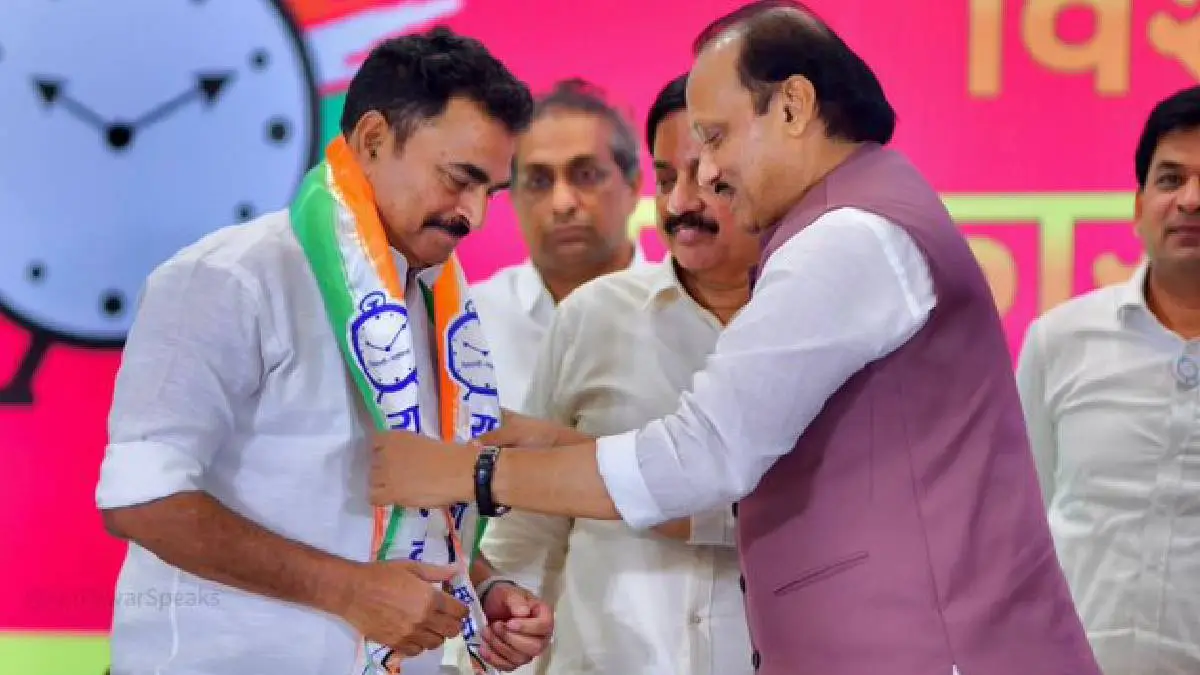 Actor Sayaji Shinde Ne NCP Party Join Kiya, Deputy CM Ajit Pawar Ki Maujoodgi Me Party Me Hue Shamil