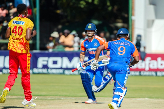 Team India Ne Zimbabwe Ko 42 Runs Se Harakar 5 Matches Ki T20 Series 4-1 Se Apne Naam Kiya
