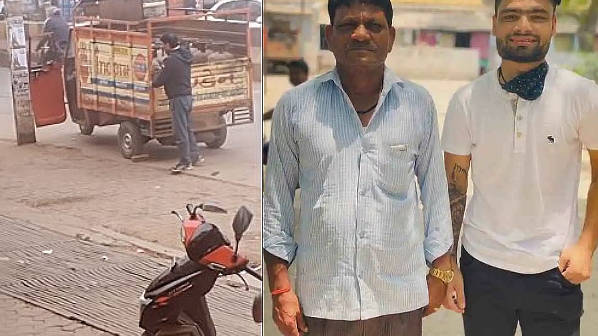 Team India’s Batter Rinku Singh’s Father Distributing LPG Cylinder In UP; Video Goes Viral