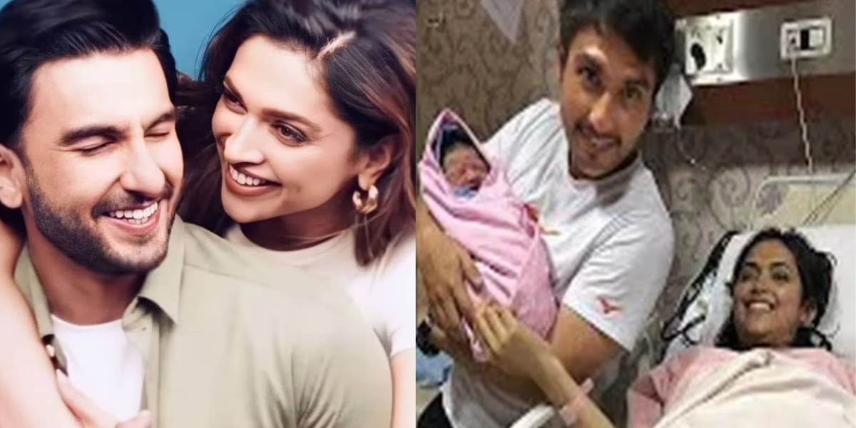 Deepika Padukone Ne Baby Boy Ko Janam Diya, Ranveer Singh Apne Bete Ko Godi Me Khilate FAKE Photo Ho Rahi Hai Viral