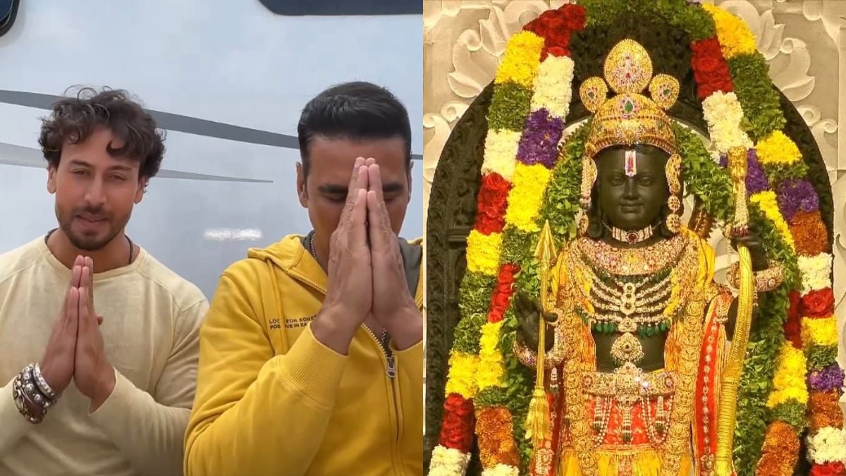 Ram Lalla Has Come Home’: Akshay Kumar, Tiger Shroff Give Ram Temple Consecration A Miss, Share Heartfelt Video Message