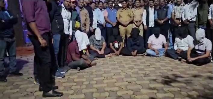 Pune Gangster Sharad Mohol Ke Shootout Ka CCTV Ayaa Saamne, 8 Arrested By Police