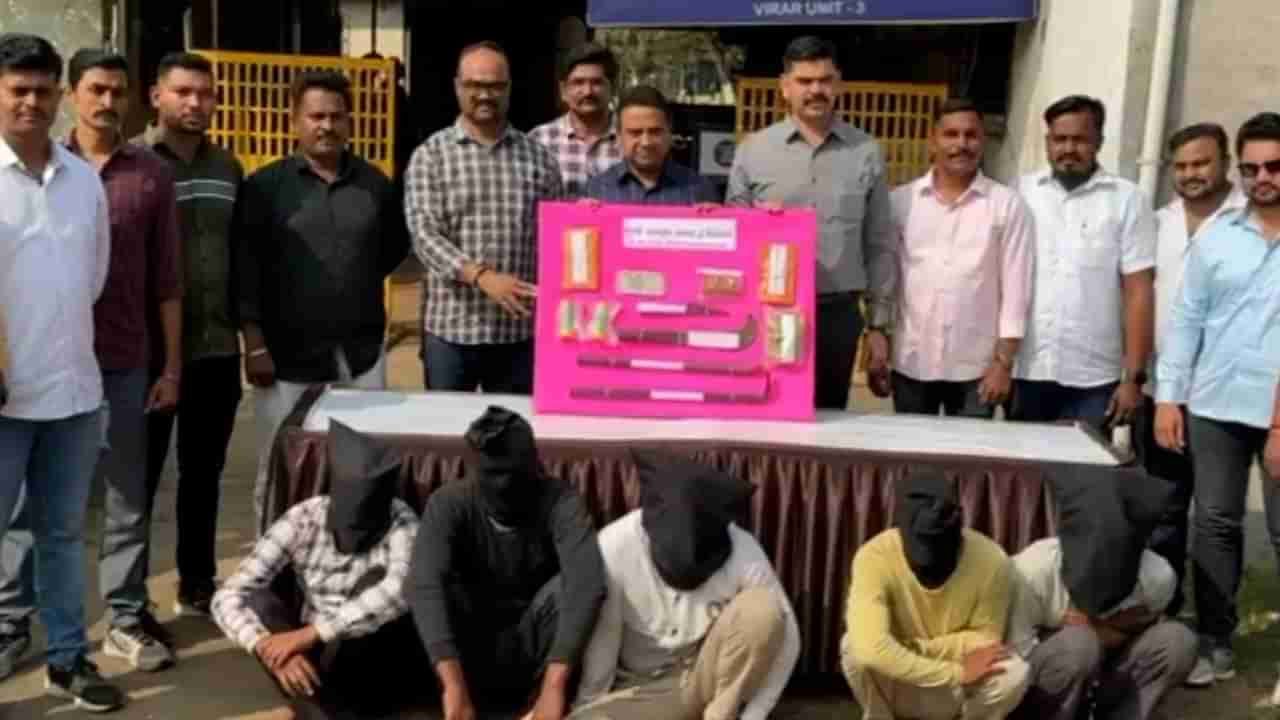 Petrol Pump Par Robbery Karne Ki Planning Fail Kar Gang Ke 6 Logon Ko Arrest Kiya Virar Crime Branch Unit 3 Ne