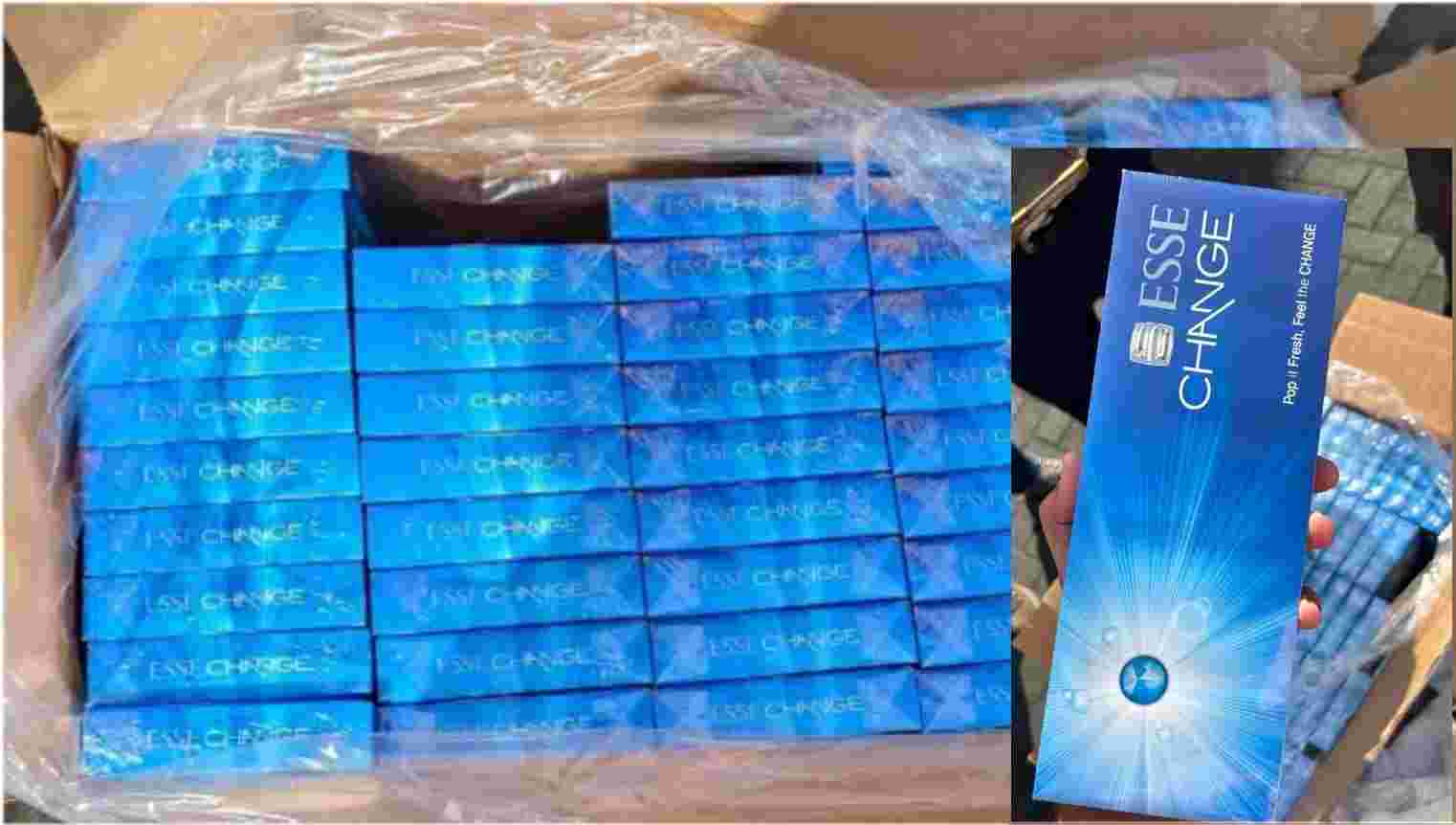 Cigarettes Smuggling – 10 Crore Ki Imported Cigarettes Zabt Kiya DRI Mumbai Ne Nhava Sheva Port Me Dubai Se Aaye Container Se
