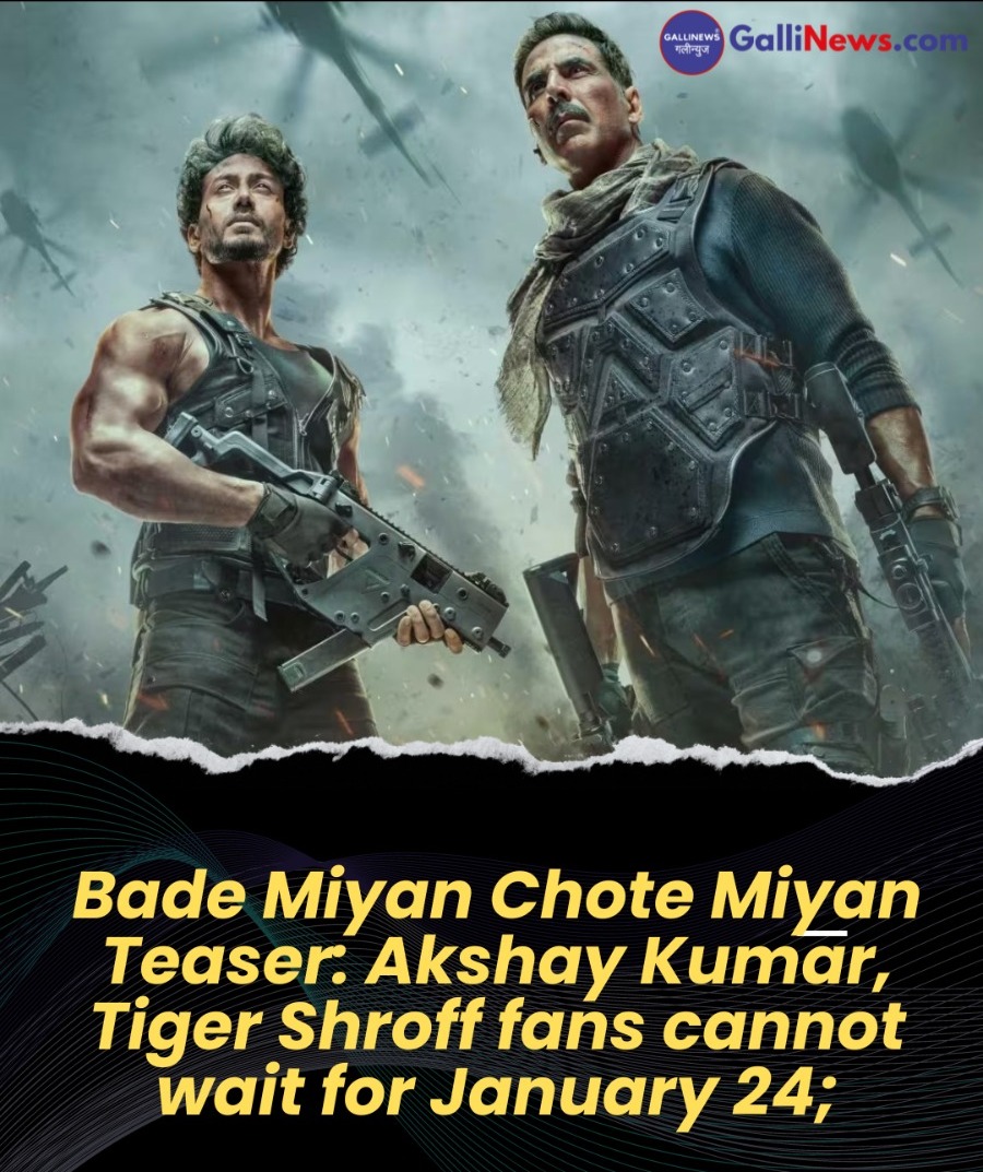 Bade Miyan Chote Miyan Teaser: Akshay Kumar, Tiger Shroff Fans Cannot Wait For January 24; Say ‘The Poster Speaks Louder Than Words’