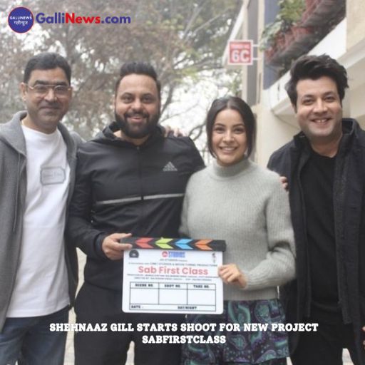 SHEHNAAZ GILL STARTS SHOOT FOR NEW PROJECT SAB FIRST CLASS
