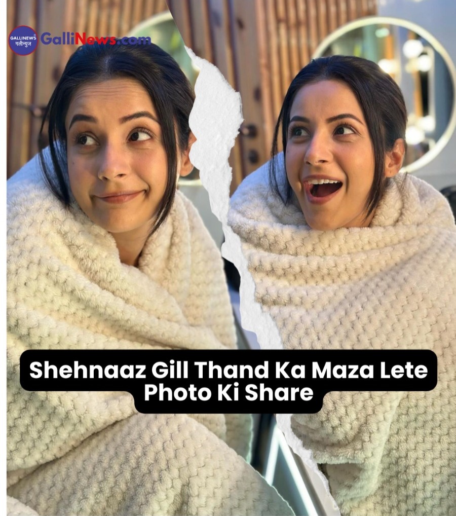 Shehnaaz Gill Thand Ka Maza Lete Photo Ki Share