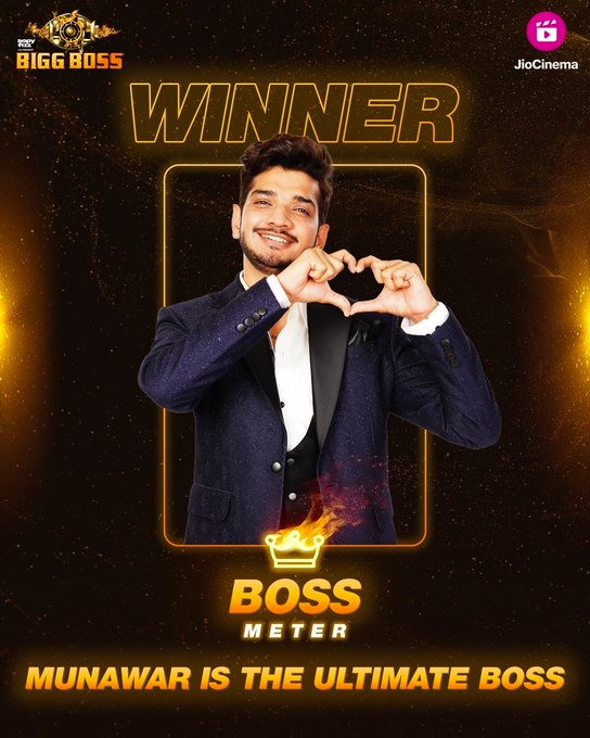 BiggBoss17: Munawar Is The Ultimate Boss, Finale Week Me Bhi Bane Munawar Boss
