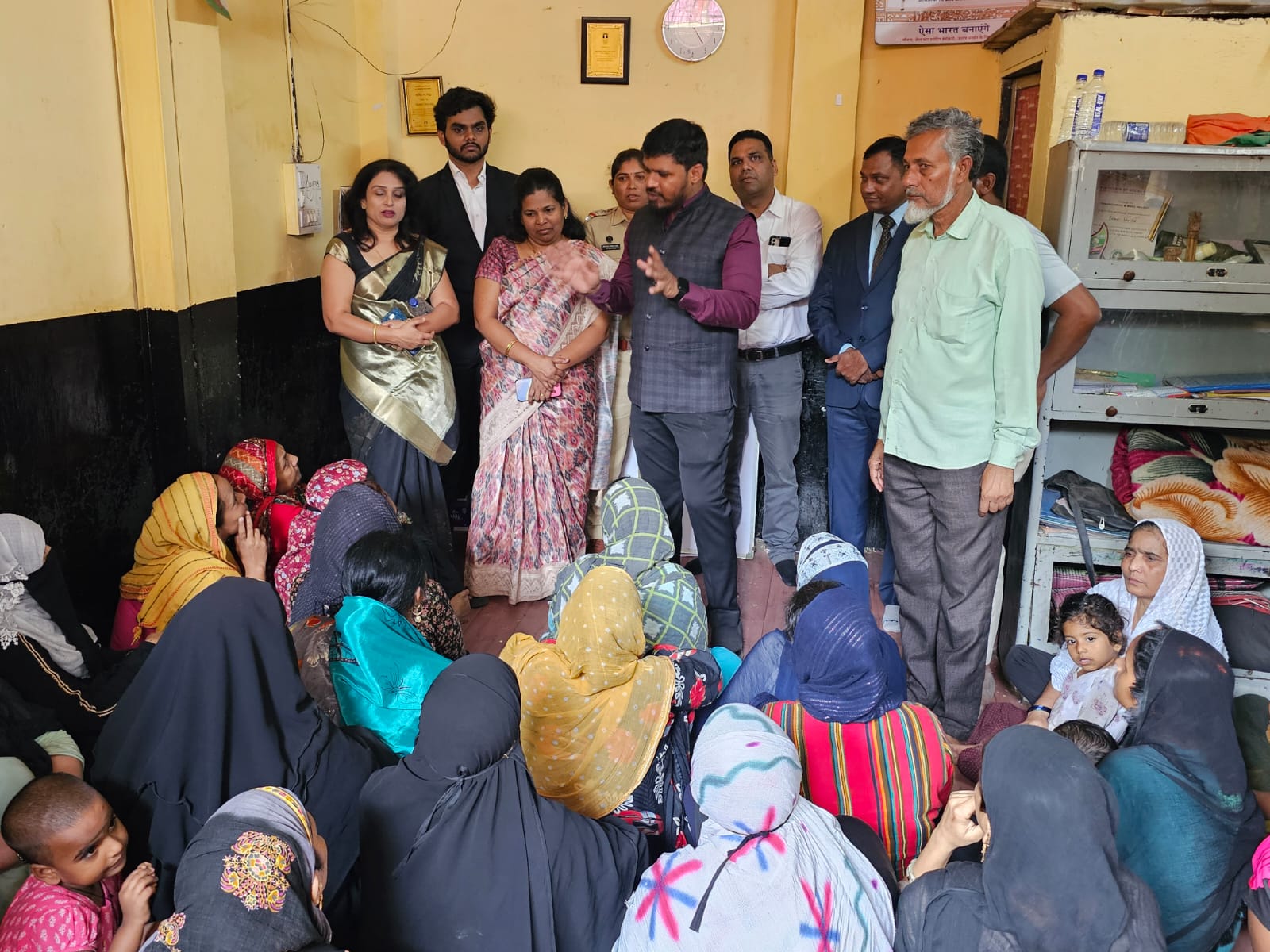 Dongri Childrens Home aur District Legal Services Authority ke Judges ka Mankhurd aur Trombay ka Daura, Global Care Foundation ka effort