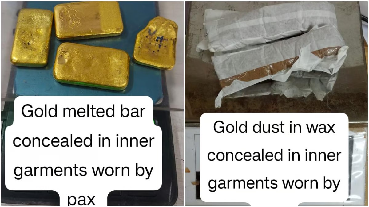 Mumbai Customs Ne 3.70 Kg Smuggled Gold Seize Kiya Rs 1.97 Crore Value Ka 9 Cases Me At Airport
