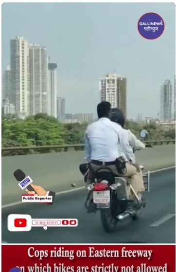 Tum Karo Toh Kuch nahi , Hum Kareh Toh Fine | Eastern Free Way Bikes Strictly Not Allowed