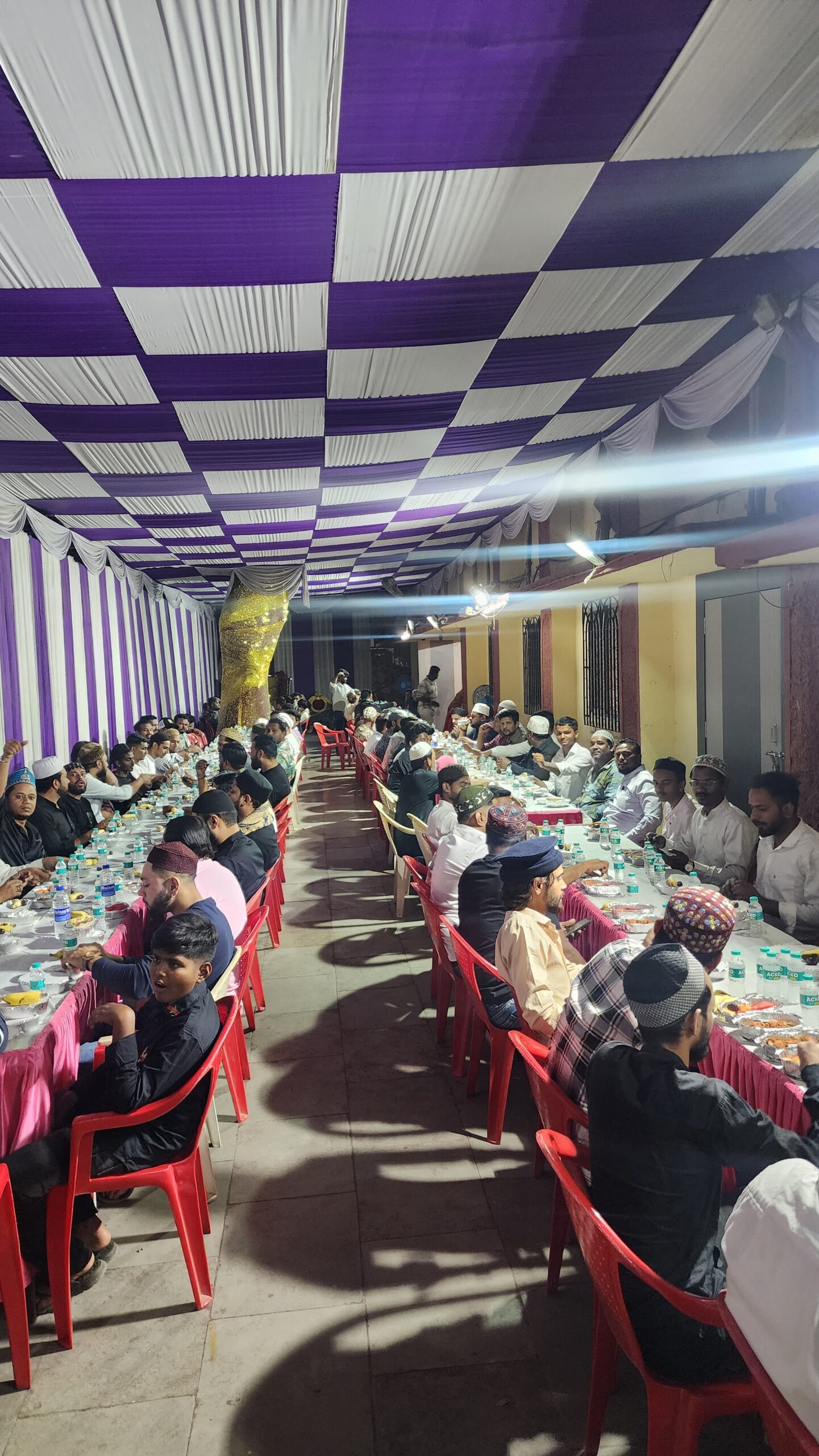 Ganpati Mandal ki Dawat E Iftar Party at Antop hill Mumbai