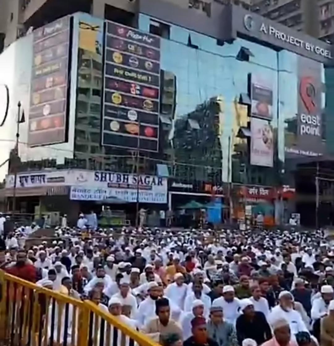 Eid 2024 at Kurla East Station Road