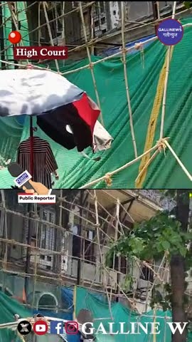 Part Of Bldg Collapsed Opp High Court Next Time Allana Masjid Mumbai