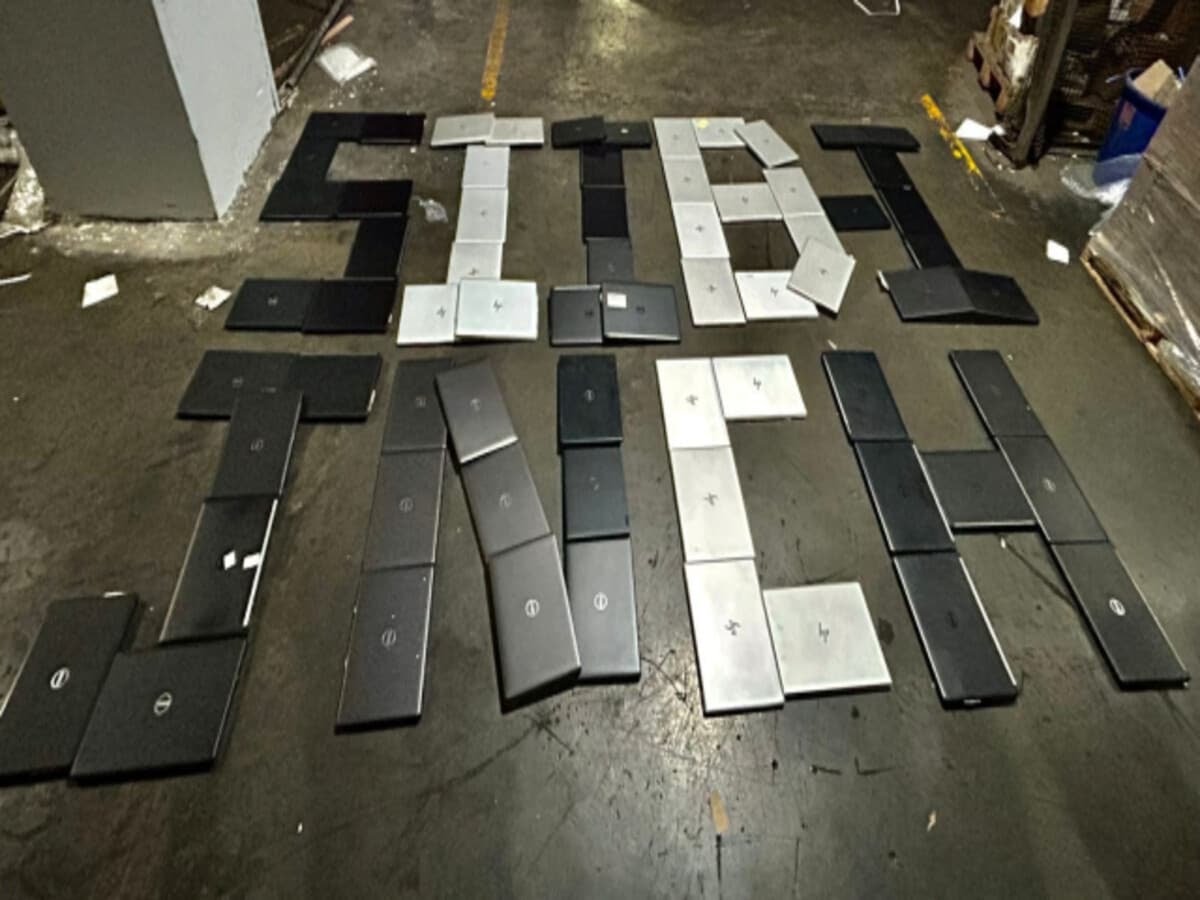 Laptop Smuggling – Dubai Se Aaya 4600 Old Used Refurbished Laptops, 1546 CPU, Seize Kiya SIIB Ne At Navi Mumbai Nhava Sheva