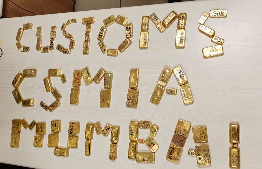 Sona Hi Sona – 32.79 Kg Gold Worth Rs 19.15 Crore Ke Sath 2 Arrested By Mumbai Customs At Airport