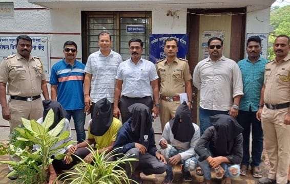 Mumbai-Pune Expressway Par Logon Ko Lootne Wali Gang Ka Pardafash, 5 Arrested By Panvel Police