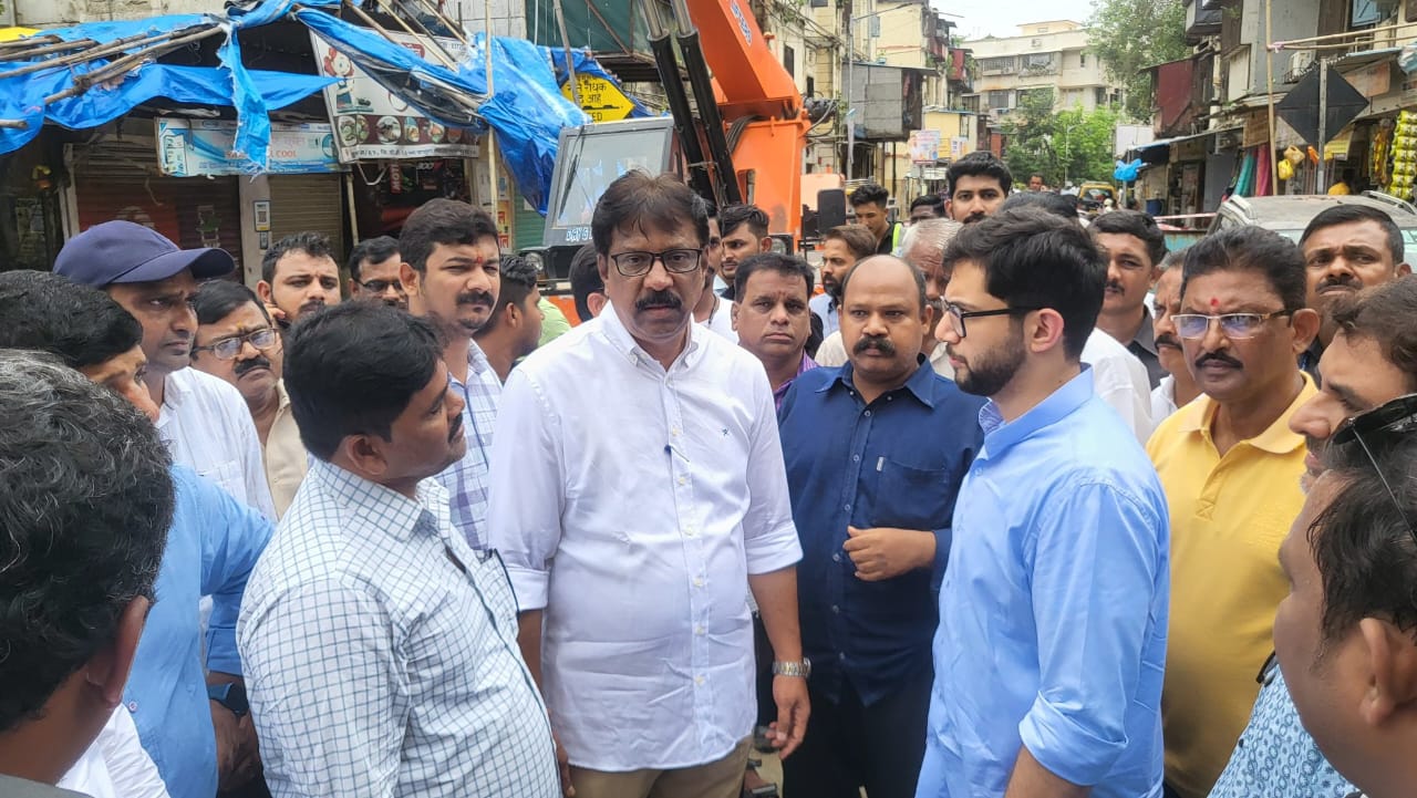 Tree Fall at Worli: Ek Shaksh Injured Hua, Shivsena UBT MLA Aaditya Thackeray Spot Par Pohanche