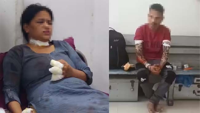 Virar Station Par Husband Ne Apni Wife Par Chaku Se Hamla Kiya, Railway Police Ne Arrest Kiya