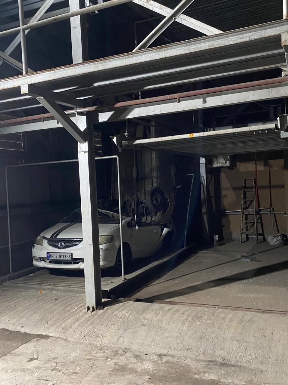 Stack Parking Rack Gira Car Par At Jogeshwari