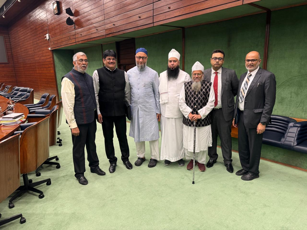 Waqf Amendment Bill 2024 JPC Se All India Sunni Jamiatul Ulema Ke Delegation Ne Mulaqat Kiya At New Delhi Today