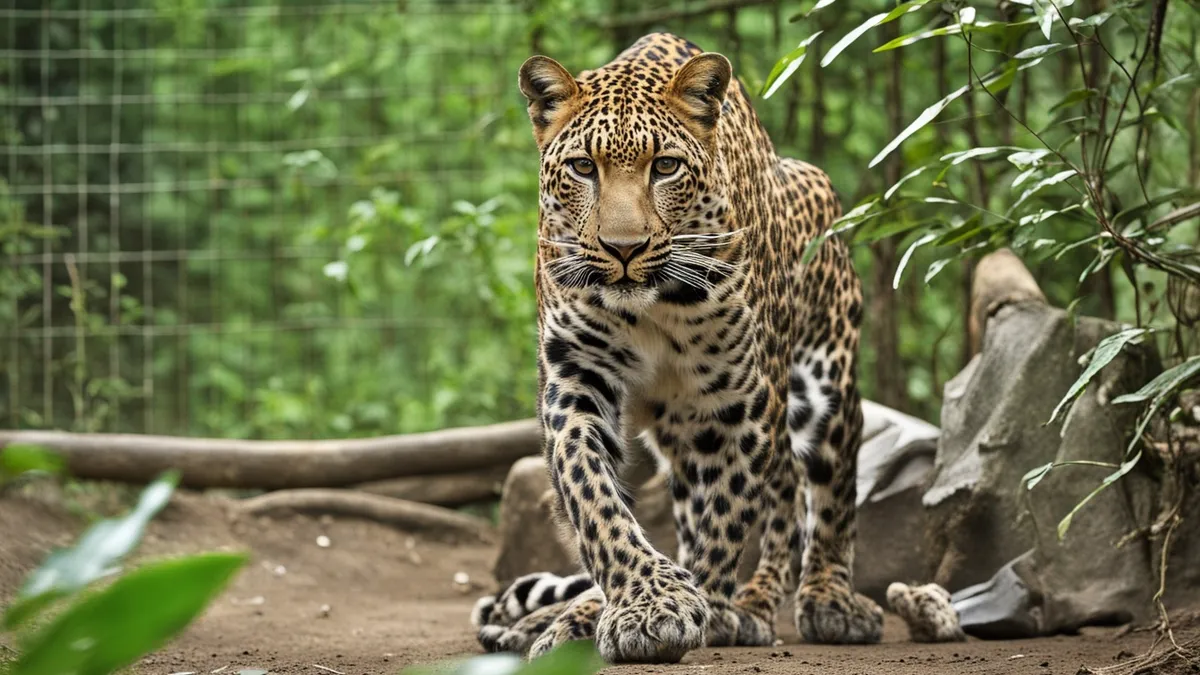 Leopard Bhaag Gaya, Pune Katraj Zoo Ke Quarantine Centre Se, Rescue Operation Jaari