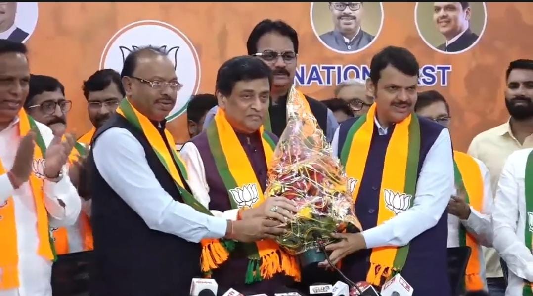 Ashok Chavan Ne BJP Join Kiya, DCM Fadnavis Ki Maujoodgi Me, Rajya Sabha Member Banaye Jaa Sakte Hain