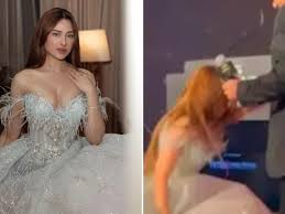 BiggBoss Fame Actor Mahira Sharma Stage Par Giri, Award Show Ka Video Social Media Par Hua Viral