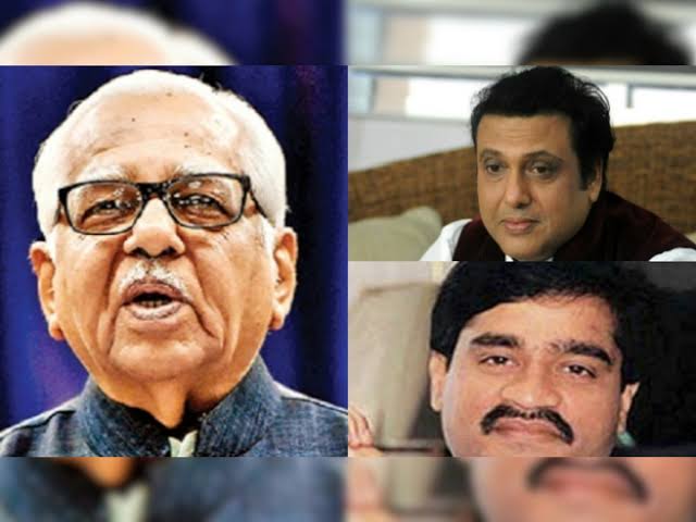 Underworld Don Dawood Ibrahim Ki Help Se Govinda Election Jeeta Tha, BJP Leader Ram Naik Ne Lagaye They Aarop
