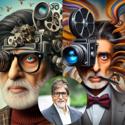 Amitabh Bachchan Celebrates 55 Years In Hindi Film Industry With His AI Images