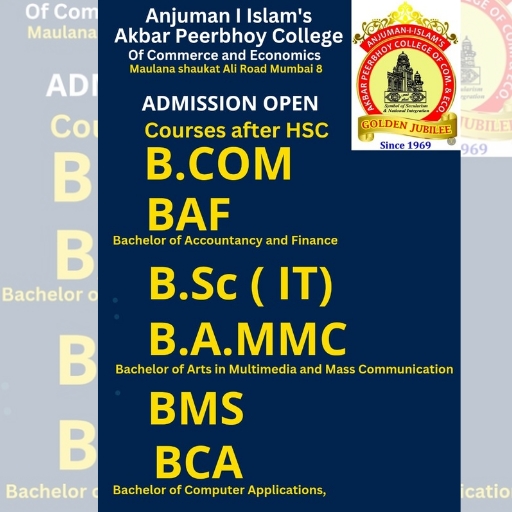 Admission Open At Akbar Peerbhoy College of Commerce & Economics