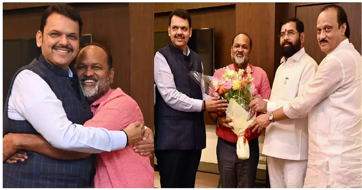 MVA Ko Laga Jhatka – RSP Leader Mahadev Jankar Maharashtra Me Maha Yuti Me Shamil Hue, 1 Loksabha Seat Di Jayegi