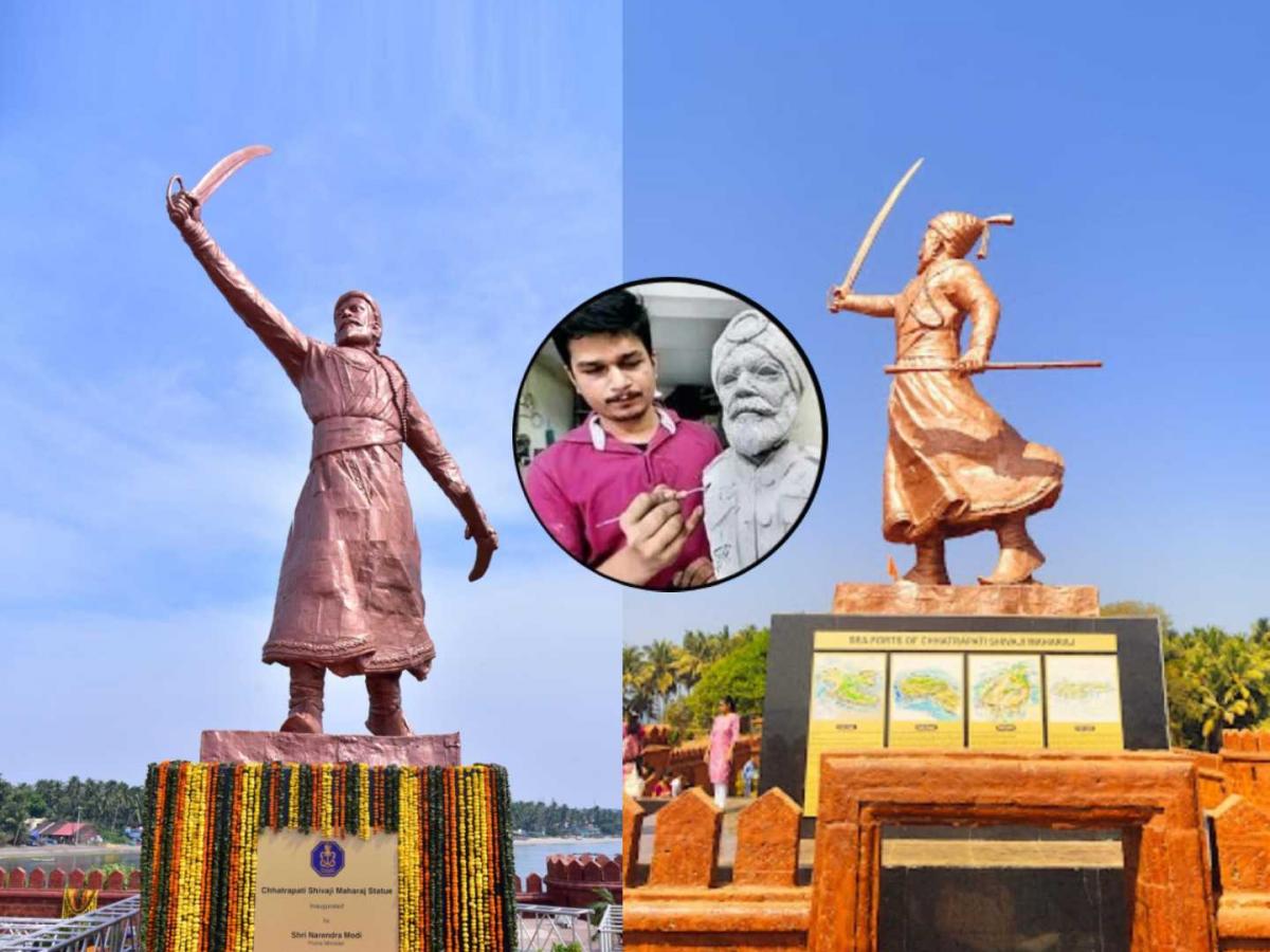 Jaydeep Apte Arrested, Chatrapati Shivaji Maharaj Ka Statue Banya Tha, Jo Kuch Din Pehle Collapse Hogaya Tha At Sindhudurg