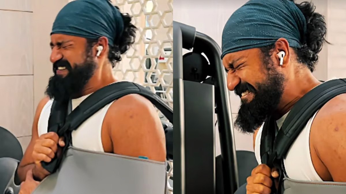Vicky Kaushal Does Intense Workout Despite Arm Injury; Fans Laud His Dedication To Fitness