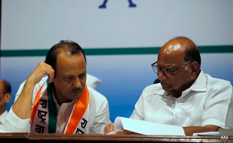 NCP Sharad Pawar Group Ko Rahat Mili, Supreme Court Ki Sunwai, Ajit Pawar Group Se Manga Jawab
