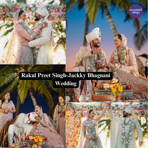 Bollywood Actress Rakul Preet Singh Ki Shaadi Actor Jackky Bhagnani Ke Sath Gao Me Dhoom Dhaam Se Hui