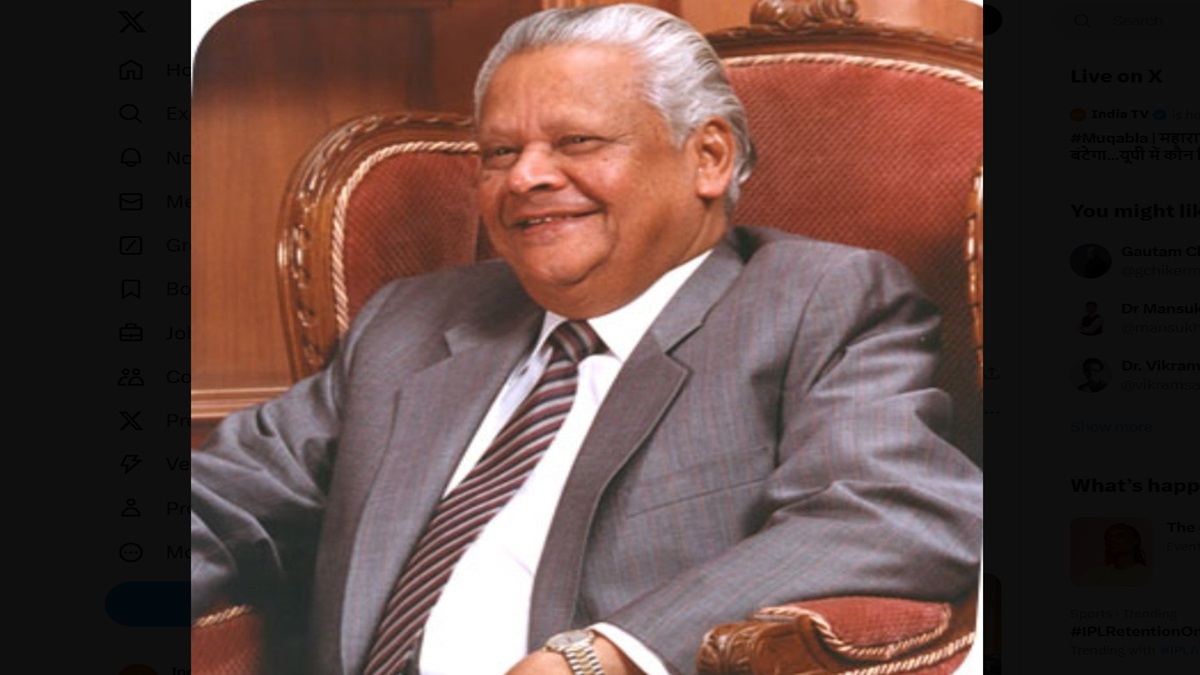 BPL Group Ke Founder TP Gopalan Nambiar Ka Bengaluru Me Dehant