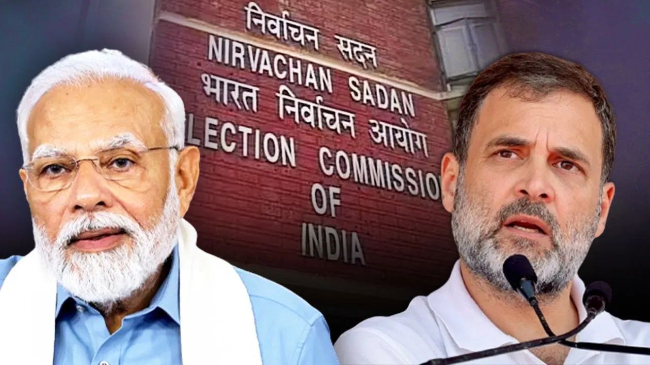 PM Narendra Modi Aur Rahul Gandhi Ko ECI Ne Bheja Notice, Monday 29 April Tak Manga Jawab