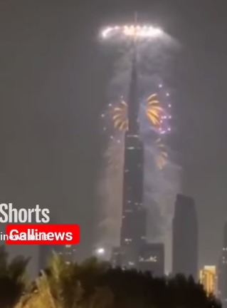 Dubai Celebrated New Year 2024 Happy New Year