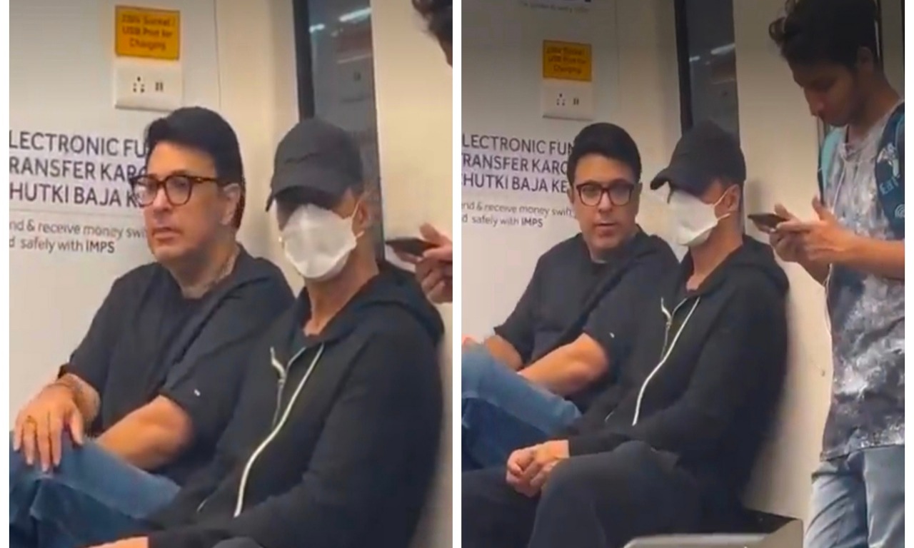 Khiladi Akshay Kumar Ne Metro Train Se Travel Kiya, Mumbai Ki Traffic Se Bachne Ke Liye