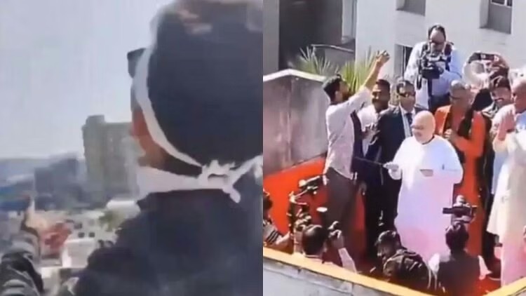 HM Amit Shah Ki Patang Kaat Kar Bahut Khush Hua Gujrati Ladka, Video Social Media Par Viral Hua